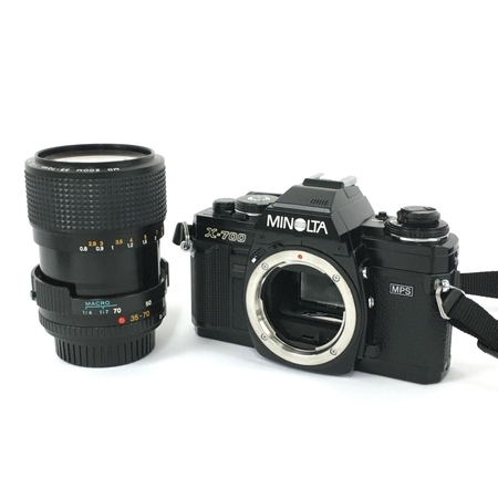 X-700 ZOOM MINOLTA ミノルタ MD ♪MINOLTA 一眼レフフィルムカメラ 35
