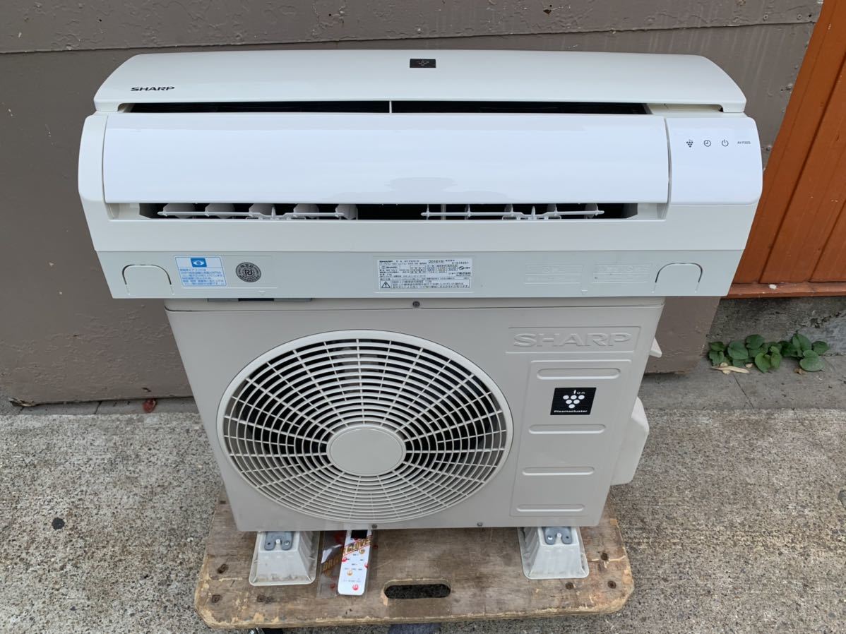 ルームエアコン シャープ AY-F22S(AU-F22SY) 2017年製 2.2kw 6畳 AY-P22DM
