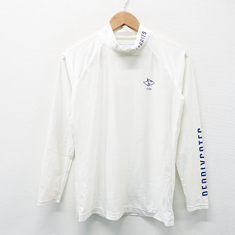 【限定SALE，SALE】 PEARLY GATES パーリーゲイツ ハイネック長袖Tシャツ ホワイト系 4 240001419664 ゴルフウェア メンズ(パーリーゲイツ)｜売買されたオークション情報、yahooの商品情報をアーカイブ公開 - オークファ シャツ