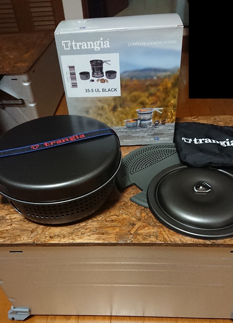 Trangia(トランギア) ストームクッカーL・ブラックバージョン + Trangia(トランギア) ストームクッカーL・ブラックバージョン +