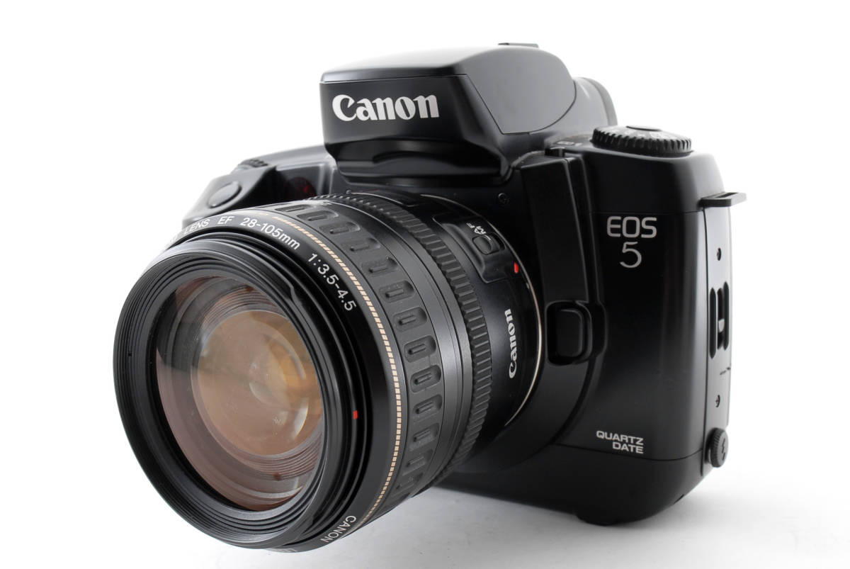 超激得，人気 大 Canon キヤノン EOS5 + EF 28-105mm F3.5-4.5 #4261 652036(キヤノン)｜売買されたオークション情報、yahooの商品情報をアーカイブ公開 - オークファン オートフォーカス