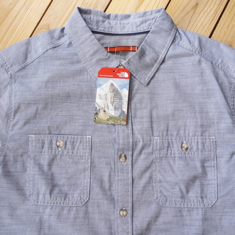品質保証，爆買い The North Face ノースフェイス 長袖シャツ メンズ XLサイズ タグ付き 品 アウトドアブランド アメリカ仕入 シャンブレー T0707(長袖シャツ)｜売買されたオークション情報、yahooの商品情報をアー 男性用
