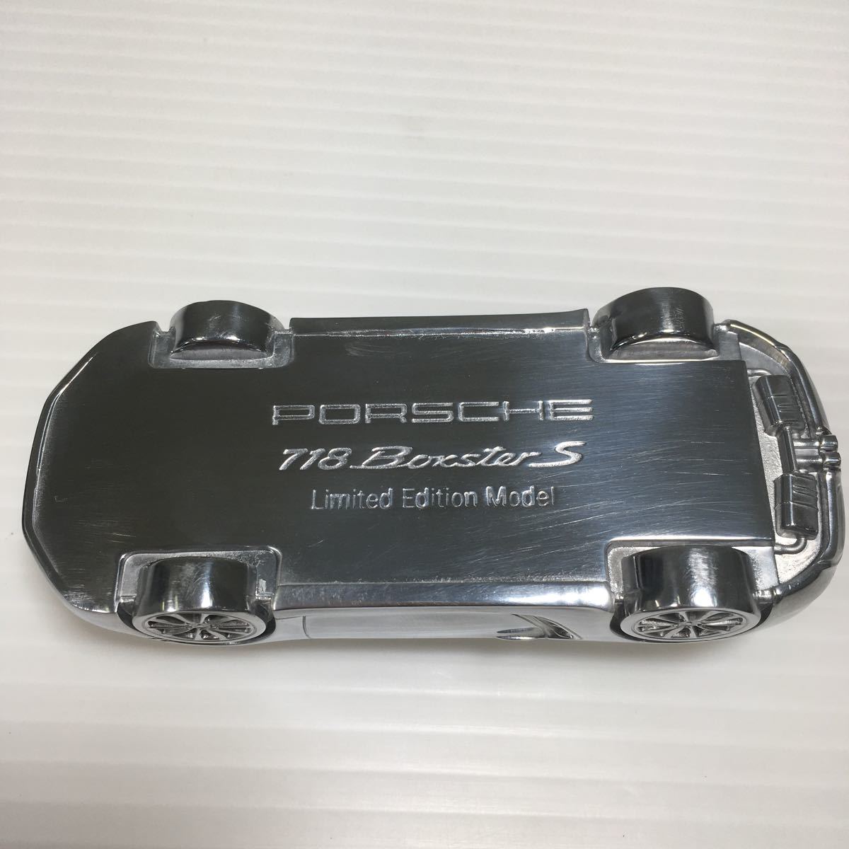 ポルシェ　718ケイマンGT4RS ペーパーウェイト　メタルカー ポルシェ 718ケイマンGT4RS ペーパーウェイト メタルカー PORSCHE