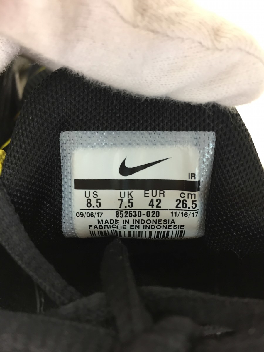 NIKE◇ナイキ/AIR MAX PLUS/エアマックスプラス/852630-020/26.5cm/BLK