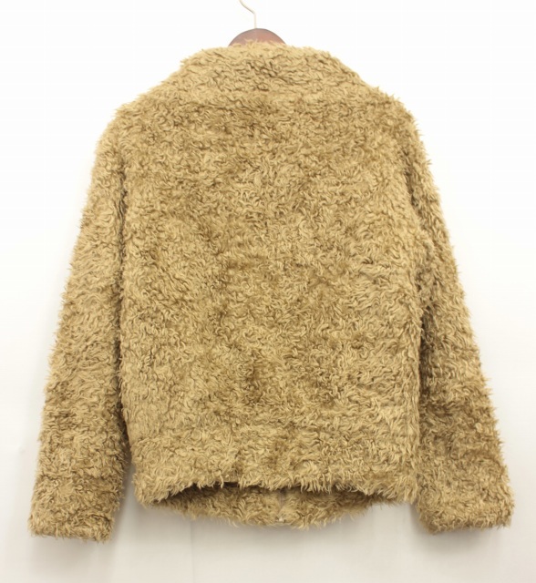 ツモリチサト TSUMORI CHISATO ボアブルゾン 2 薄茶 ライトブラウン 