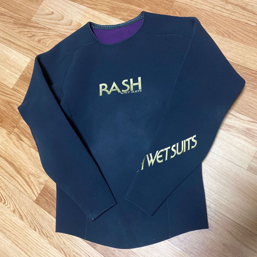 RASH　長袖　タッパー　黒　中古品　ML丈　L幅位　使用頻度少 rash リップカール レディースの通販 - タッパーの人気アイテム メンズ
