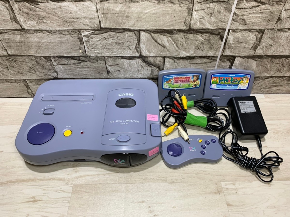 1円スタート 現状品 Casio Loopy Sv 100 本体 カセット まとめて 元箱付属 昭和レトロ 平成レトロ テレビゲーム 1373 テレビゲーム 売買されたオークション情報 Yahooの商品情報をアーカイブ公開 オークファン Aucfan Com