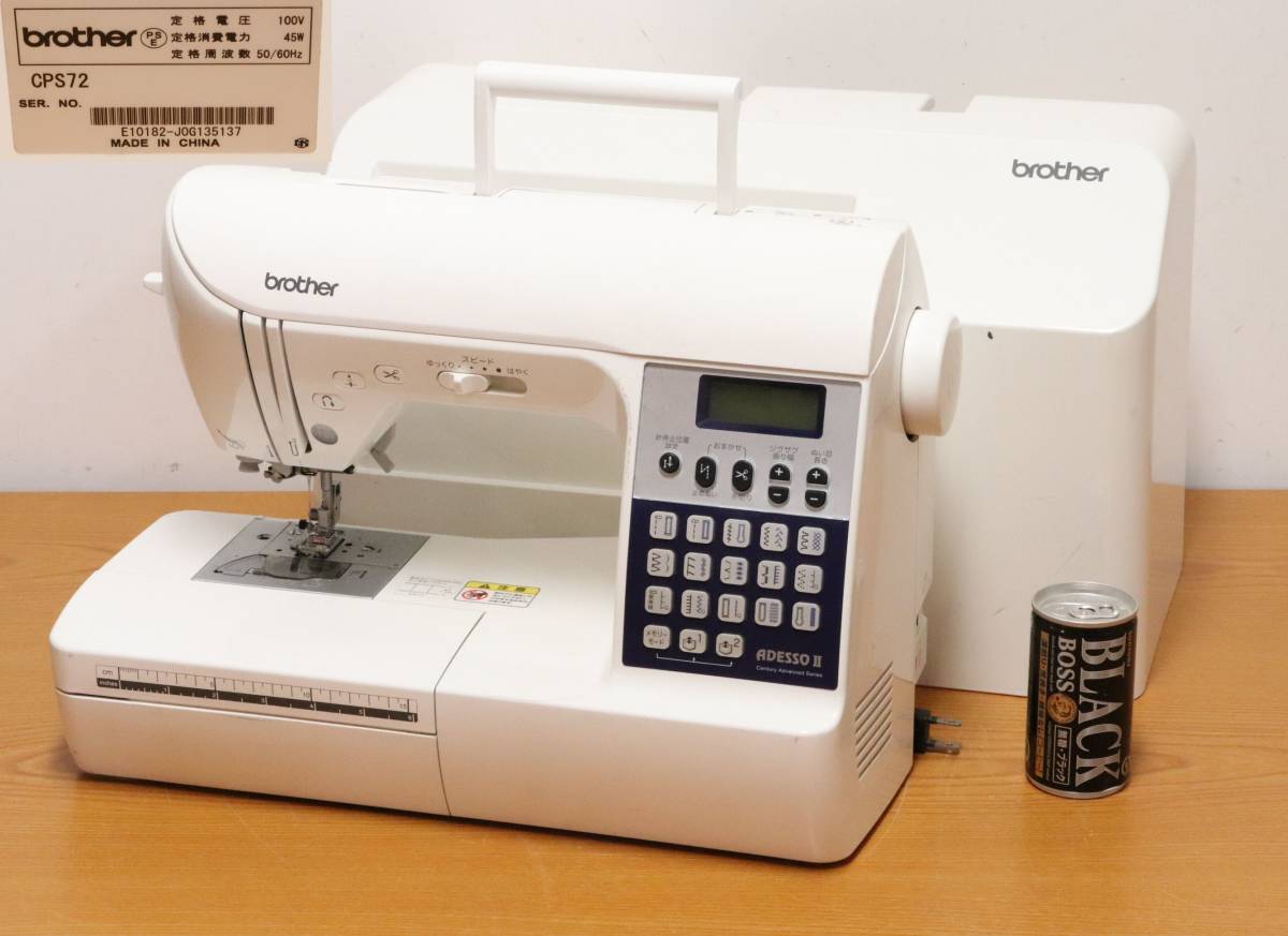 brother ブラザー ADESSO II コンピュータミシン CPS72 ジャンク 
