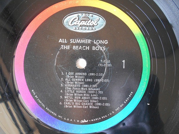 Beach Boys - The Vinyl LP Record Girl Lp USA com: THE Music Surfin