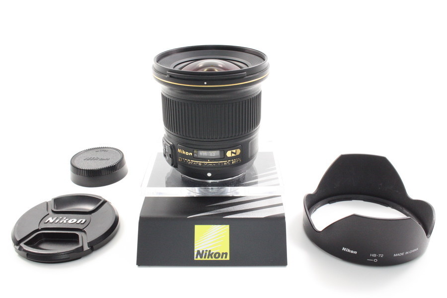 【 HORITA CAMERA 】B(良品) 1282 Nikon AF-S NIKKOR 20mm F1.8 G ED 258474 ニコン 単焦点 広角 明るいF値 ナノクリスタル
