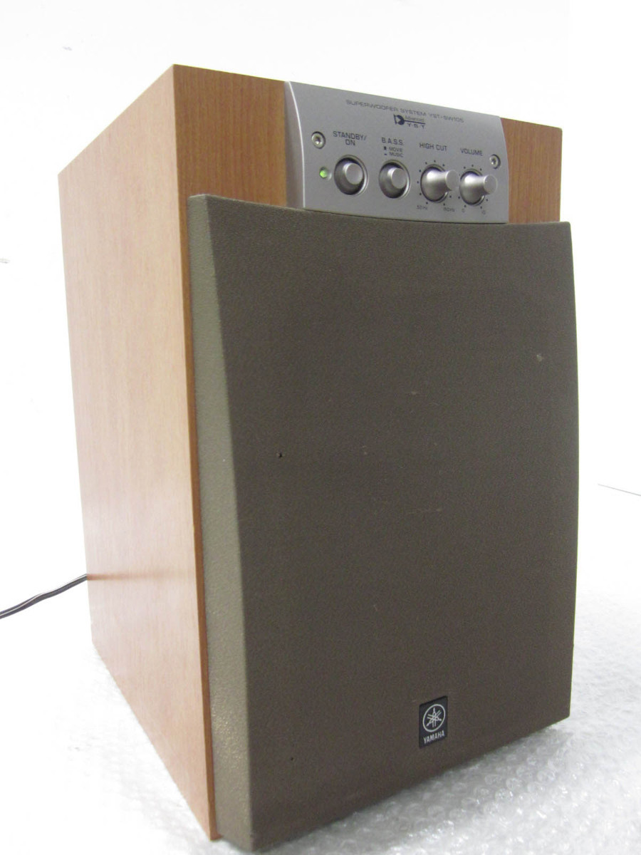 □◇ YAMAHA YST-SW105 ヤマハ パワード サブウーハー 動作品