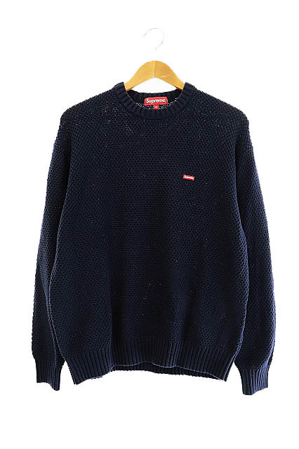 シュプリーム SUPREME 20AW Textured Small Box Sweater テクスチャー