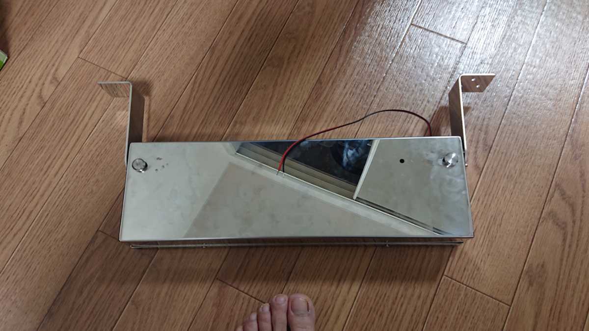 ワンマンアンドン ユニットなし 角丸タイプ ステンレスワンマン
