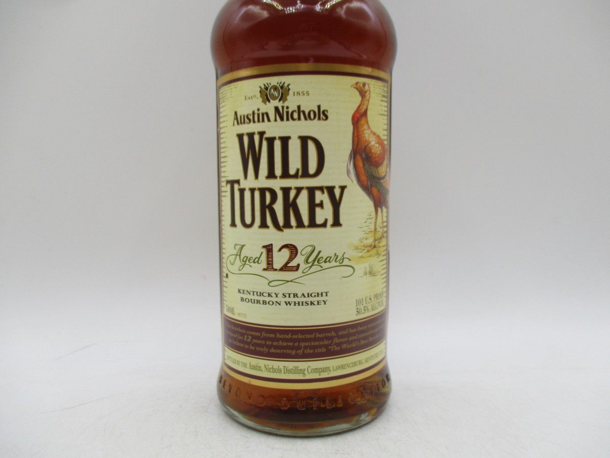 同梱OK商品】WILD TURKEY 12年 ワイルド ターキー ケンタッキー