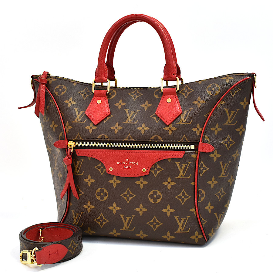 セール，新品 1点限り 定価22万 極 LOUIS VUITTON ルイヴィトン ハンドバッグ 2WAY トゥルネルPM M44027 モノグラム キャンバス ブラウン(ハンドバッグ)｜売買されたオークション情報、yahooの商品情報をアーカイブ かばん、バッグ