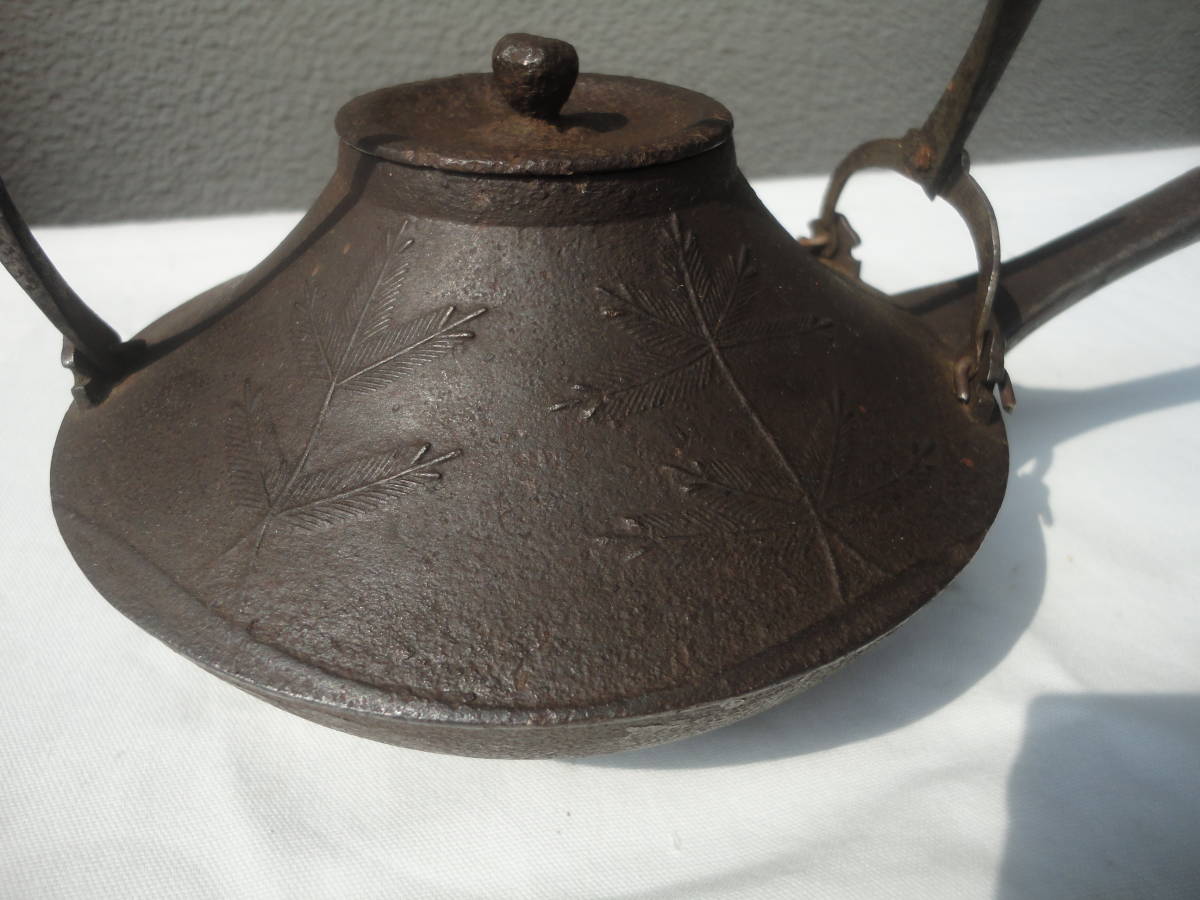 南部鉄器 鉄瓶 馬の図 鋳物 茶道具 南部鉄器 鉄瓶 馬の図 鋳物 茶道具