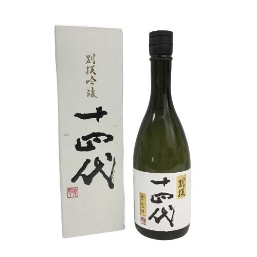  20-2602 未開栓/箱付 十四代 別撰 720ml 製造2020.8 藩州山田錦 別撰吟醸 四合瓶 高木酒造(東北)｜売買されたオークション情報、yahooの商品情報をアーカイブ公開 - オークファン 東北