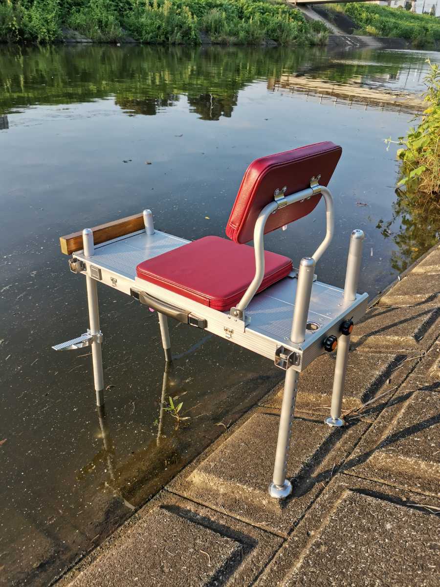 限定セール，大人気 釣楽工房製アルミミニ釣台CR-7028Ⅱ 使用サイズ70cm&times;28cm クリップ式 4本スライド足(ヘラブナ竿)｜売買されたオークション情報、yahooの商品情報をアーカイブ公開 - オークファン ヘラブナ竿、コイ竿