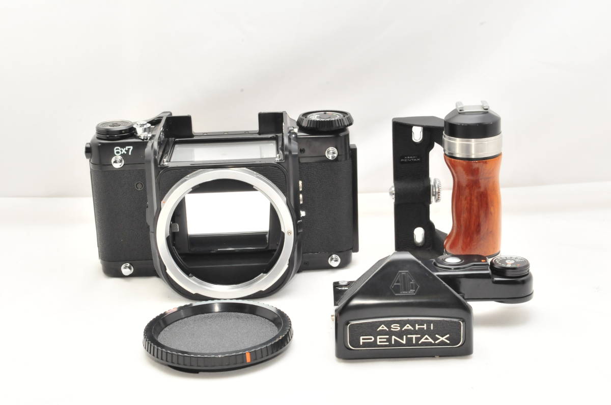 良品】ペンタックス Pentax 6x7 後期型 ミラーアップ 中判カメラ 動作