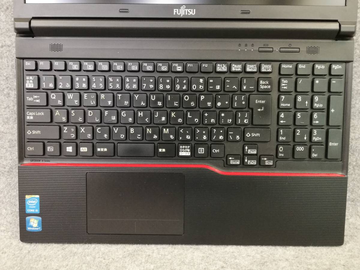 富士通 LIFEBOOK A574H i5 4300M Bios確認 ジャンク 78132 FUJITSU