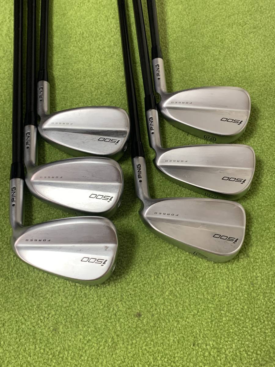 i500 ピン Ping アイアン Dynamic Gold - i500アイアンアイアン飛距離増、番手を1～2番手減らすことを PINGPINGオフィシャルサイト i500アイアン│CLUB フレックス [ダイナミックゴールド PING 5本セット EX 6本