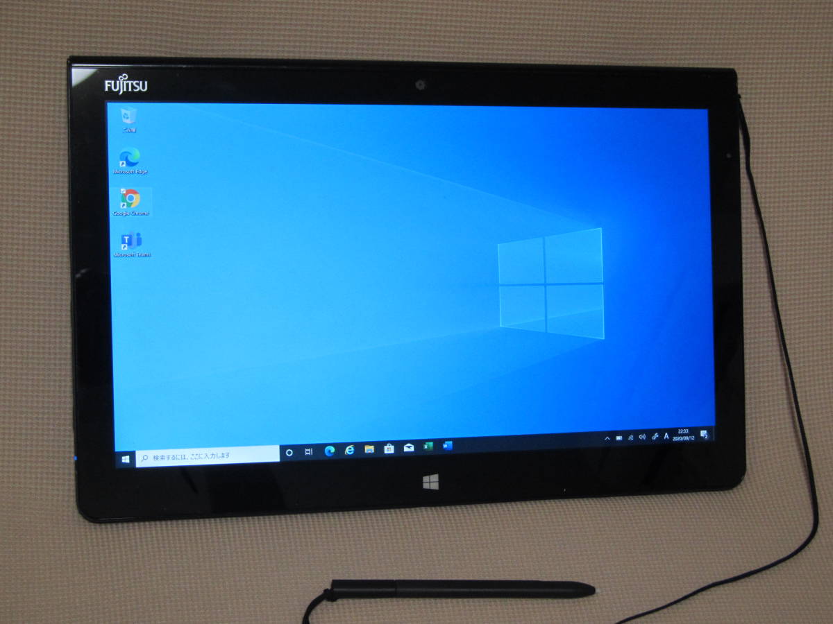 富士通 ARROWS Tab Q704/H Corei5-4300U 128GBSSD 4GB 無線 カメラ