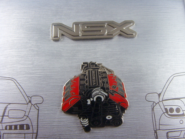 元気 ▽ 激レア▽ Honda NSX History▽1990－2005 082／100 ピンバッチ