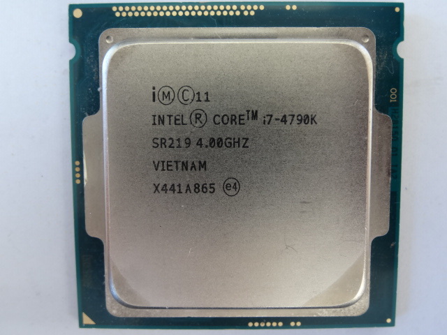 Core Intel i7-4790K GHz Processor LGA1150 Quad-Core i7 SR219 4.00 
