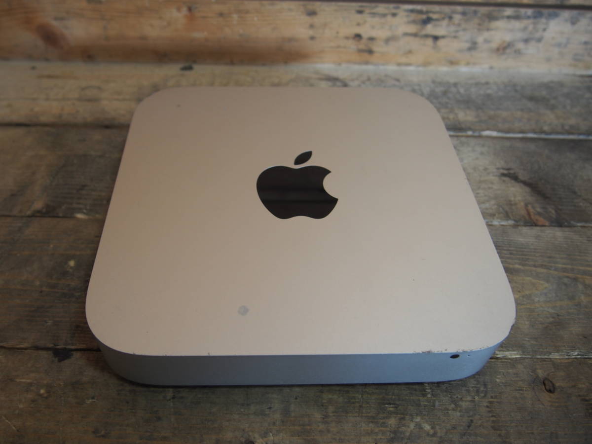 Mac mini A1103 PowerPC G4 1.42GHz/1GB/80GB/OS X 10.3.7 です 