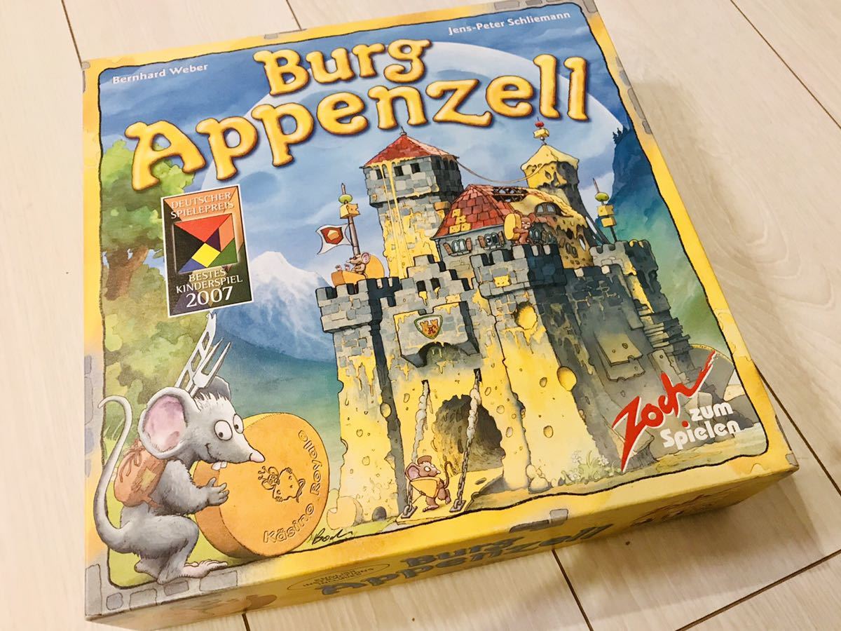 激レア】チーズのお城 Zoch社 Burg Appenzell ボードゲーム