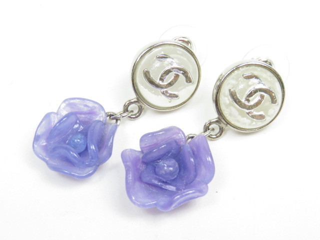 29689☆1円スタート☆本物☆シャネル☆CHANEL☆美品☆スイング☆ピアス