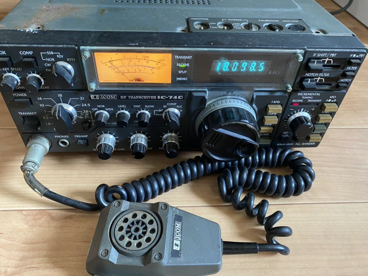 【2026春夏】 ICOM IC-740 IC-HM7 無線機 ジャンク(トランシーバー)｜売買されたオークション情報、yahooの商品情報をアーカイブ公開 - オークファン その他