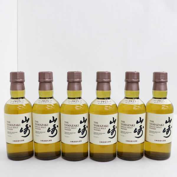 6本セット ☆6本セット/SUNTORY(サントリー)山崎 1923 43 6本セット ☆6本セット/SUNTORY(サントリー)山崎 1923 43