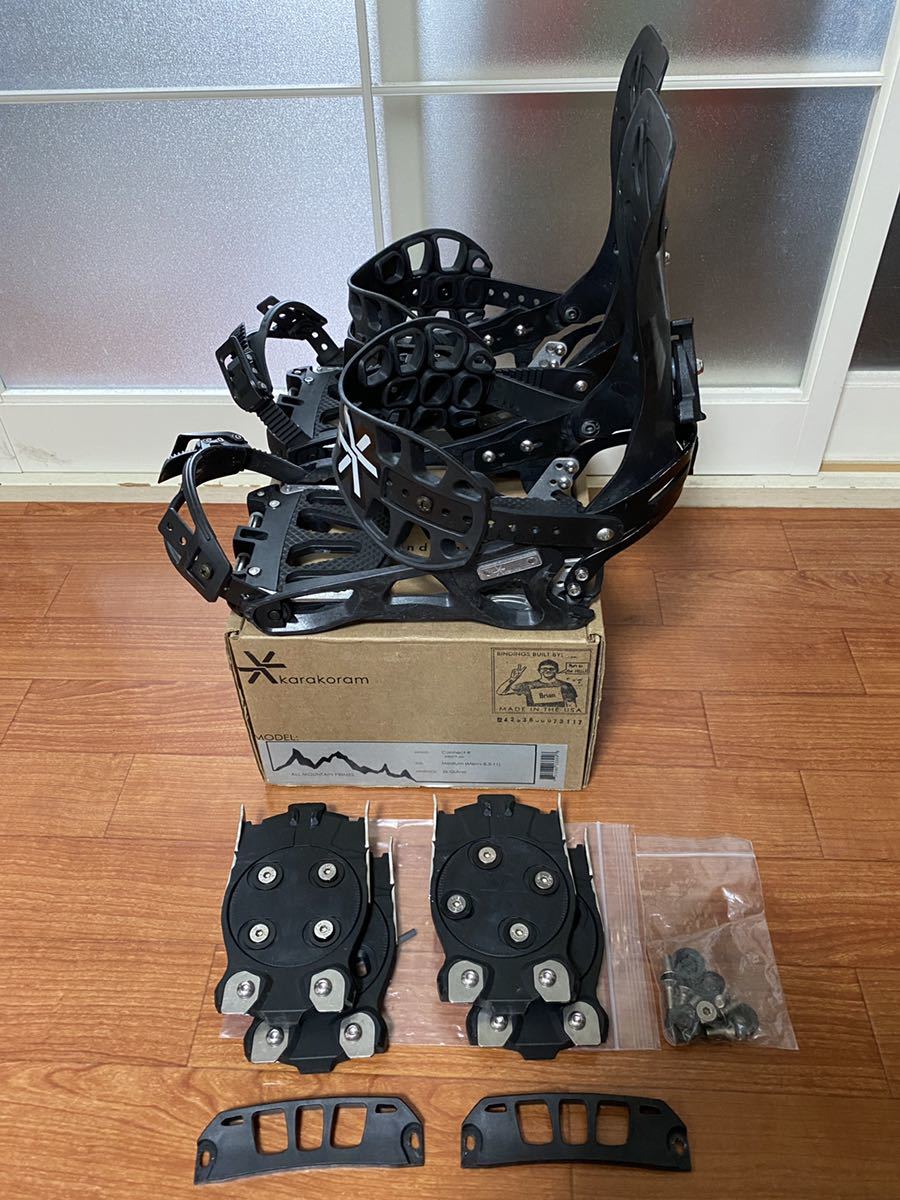  KARAKORAM PRIME CONNECT-R カラコラム ビンディング 18-19 スプリットキット付 クィーバーコネクター2セット付 お得セット(Mサイズ)｜売買されたオークション情報、yahooの商品情報をアーカイブ公開 一般