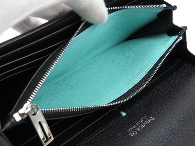 397 本物 ティファニー Tiffany Co 極 長財布 レザー ロゴ レディース メンズ 箱付き 女性用財布 売買されたオークション情報 Yahooの商品情報をアーカイブ公開 オークファン Aucfan Com