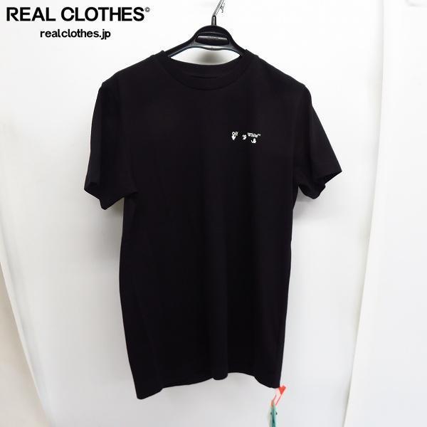 ☆【未使用】Off-White/オフホワイト 2020AW OW LOGO S/S SLIM TEE/OW 
