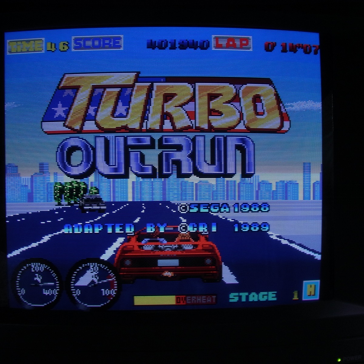 高品質，低価】 FM TOWNS CD-ROM ターボ アウトラン CRI SEGA 起動OK 1 