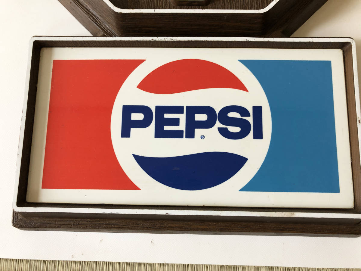 ☆美品＊アンティーク 80年代 Pepsi ペプシ 壁掛け時計 wall clock