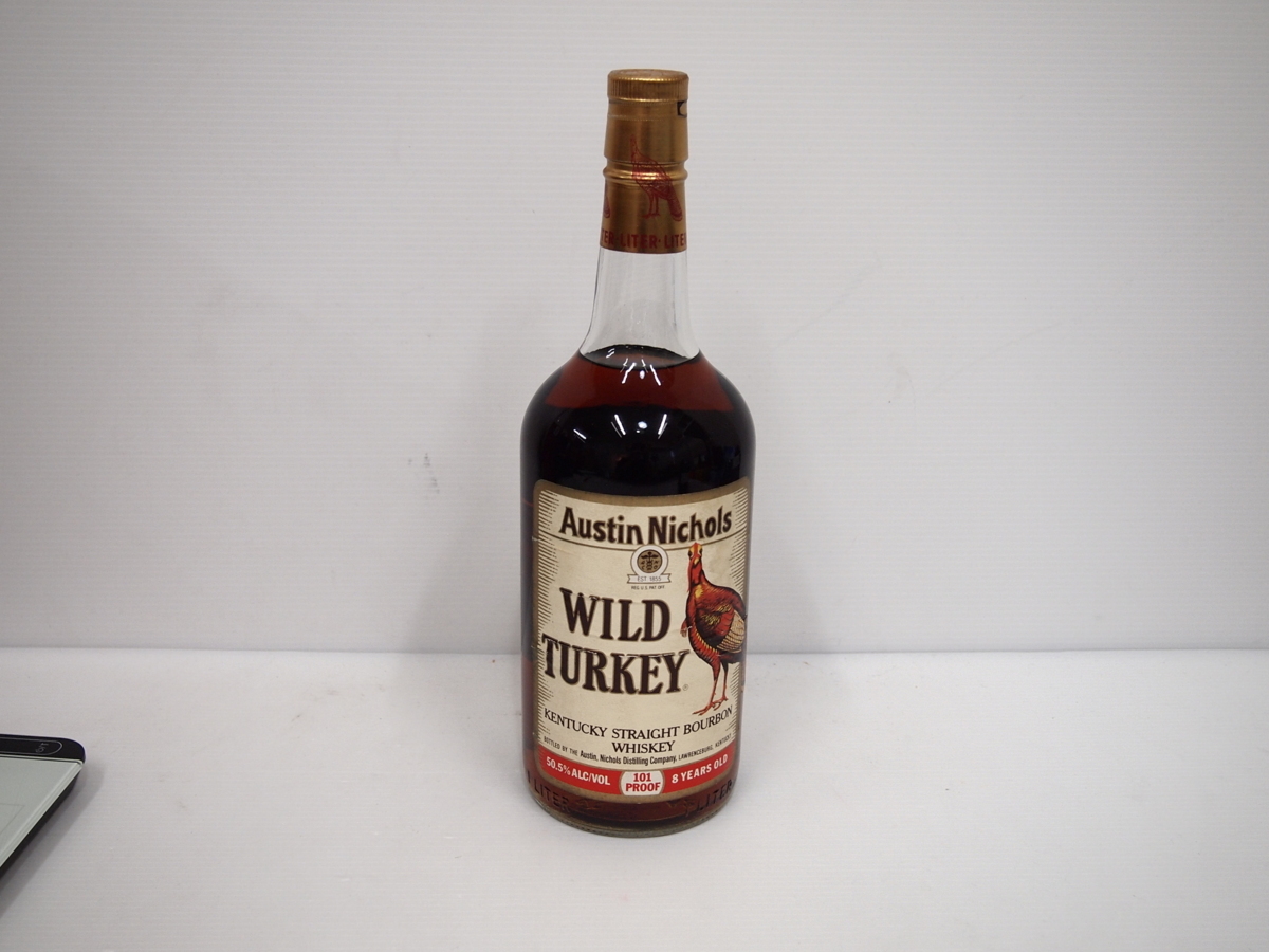 Wild Turkey 8年旧ラベル 101プルーフ 1リットル | ヤマダウェブコム
