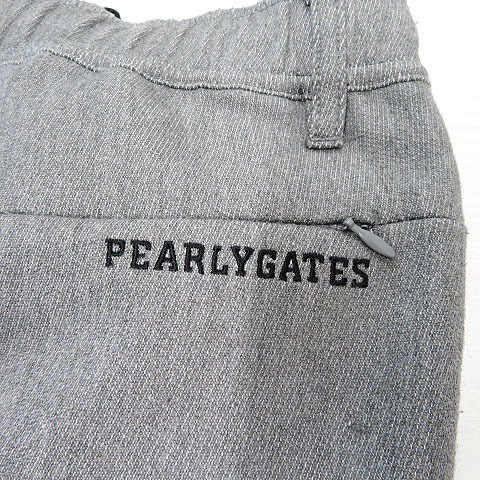 PEARLY GATES パーリーゲイツ ジョガーパンツ グレー系 0