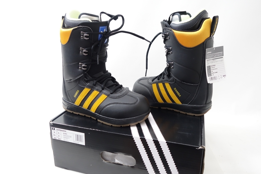 未使用 19/20 Adidas SAMBA ADV 26cm スノーボードブーツ D97893
