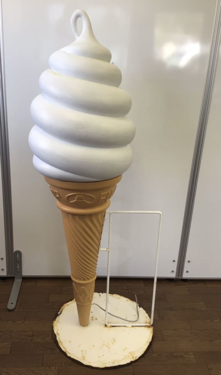 日生 アイスクリーム看板 4点セット ソフトクリーム 業務用非売品 業務
