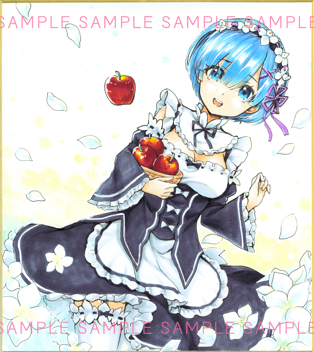 ◇ 同人手描きイラスト◇ レム Re:ゼロから始める異世界生活(リゼロ