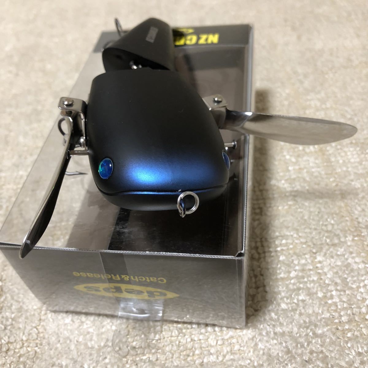 新品，得価 deps NZクローラー ジェットブラック デプス(ノイジー)｜売買されたオークション情報、yahooの商品情報をアーカイブ公開 - オークファン 淡水