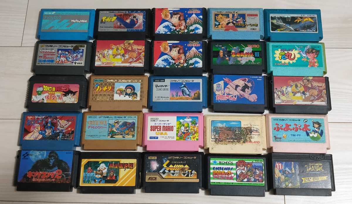 Amazon.co.jp: 【レトロゲーム】50本 まとめ売り ファミコン