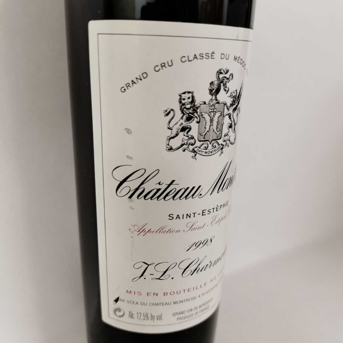 1998年 シャトー・モンローズ 12.5％ 750ml w10035 0 シャトー 750ml SAINT MONTROSE 14％未満