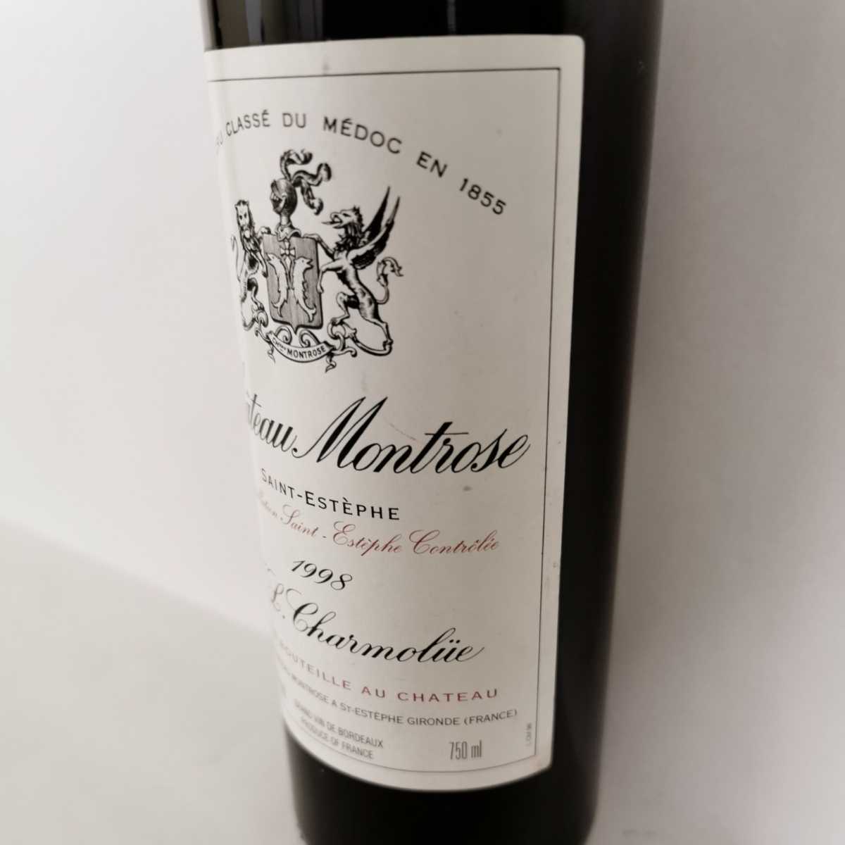 1998年 シャトー・モンローズ 12.5％ 750ml w10035 0 シャトー 750ml SAINT MONTROSE 14％未満