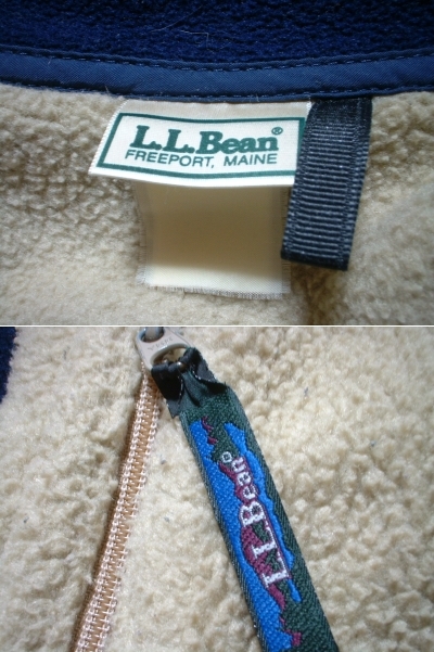 エルエルビーン 90年代 90s フリースプルオーバー Bean USA製 - Vintage スナップTタイプ ハーフジップ 80s Fleece OUTDOORS 80〜90年代 Etsy フリース