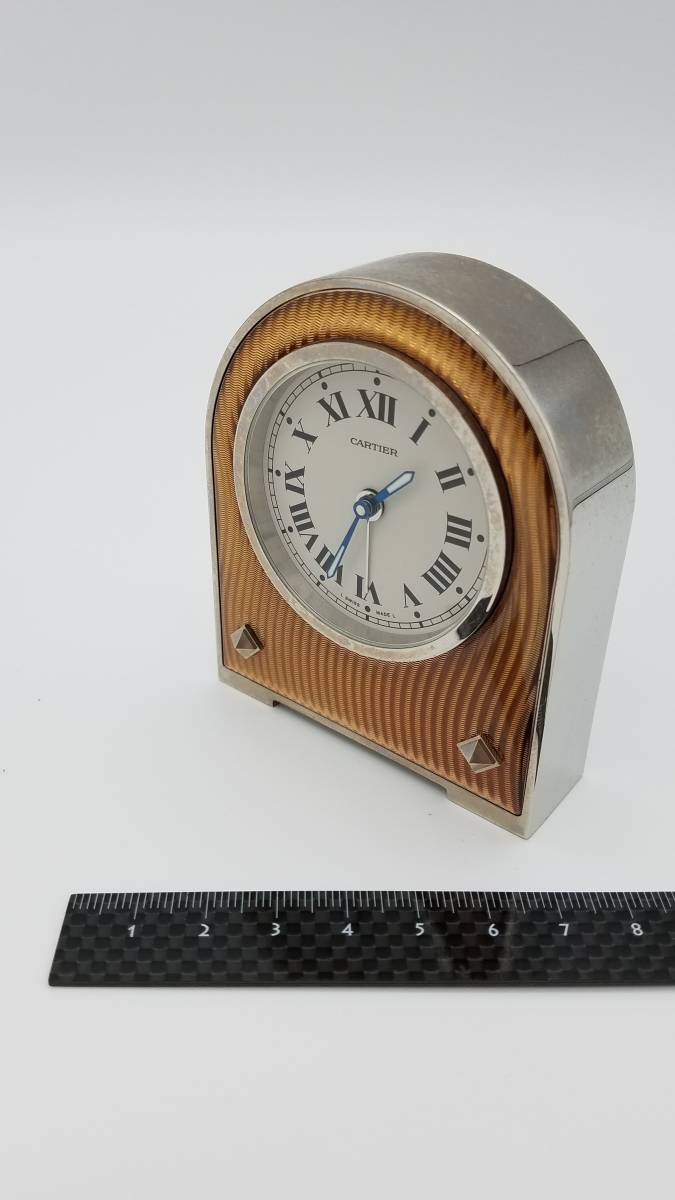 カルティエ コリゼ トラベルクロック 置時計