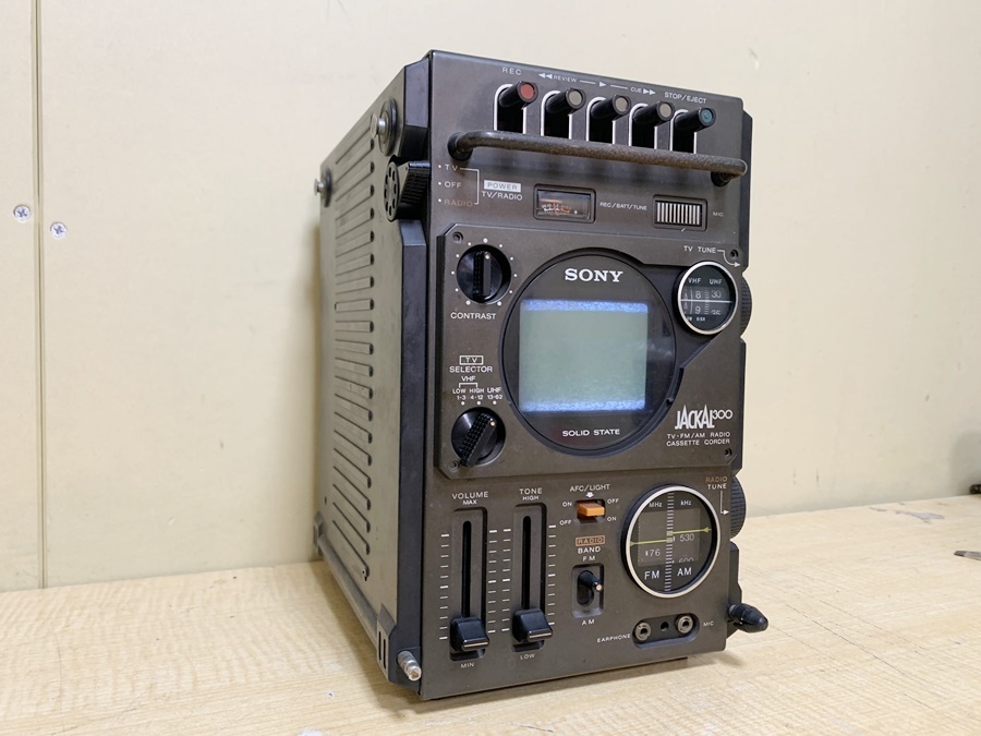 H2◇SONY/ソニー ジャッカル【FX-300】TV FM/AM レシーバーカセット
